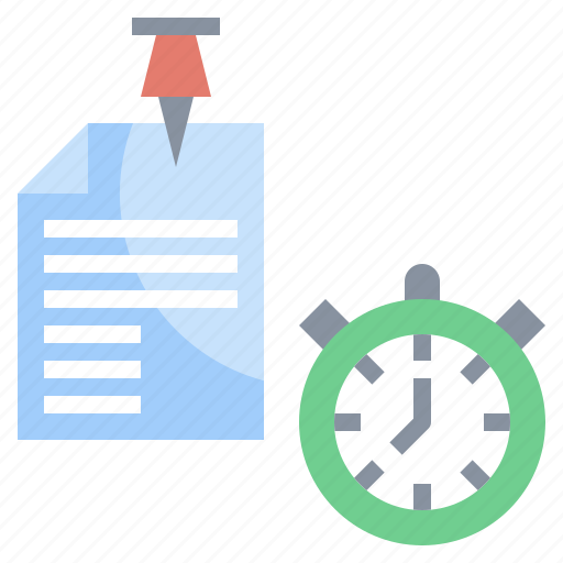 Bussiness, finance, habits, marketing, note, short, time icon - Download on Iconfinder