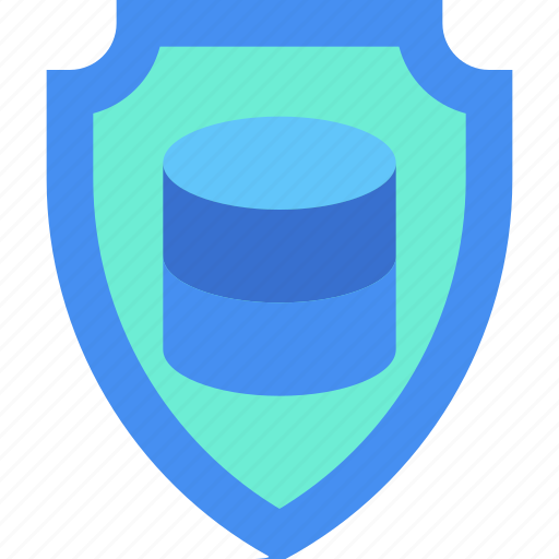 Protection, data insurance, security, safety, shield, server, database icon - Download on Iconfinder