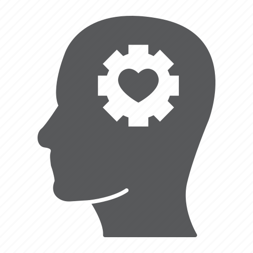 Emotional, flexibility, person, mindfulness, human, head, cogwheel icon - Download on Iconfinder