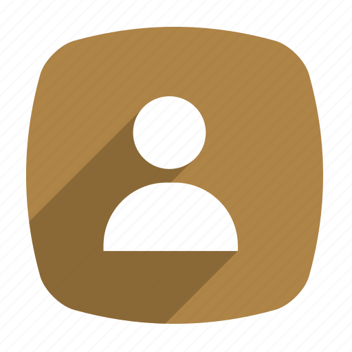 People, contacts, phonebook, human, long shadow, friend icon - Download on Iconfinder