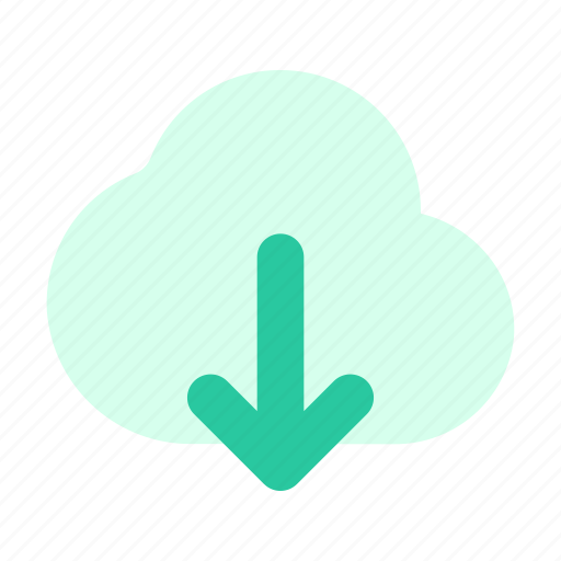 Cloud, computing, download, save, arrow icon - Download on Iconfinder