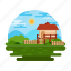 cottage, lodge, country house, countryside, farmhouse 
