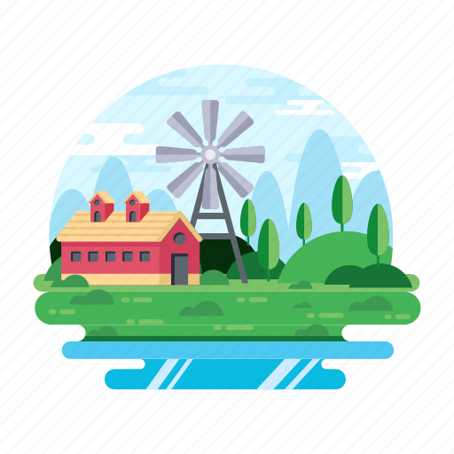 Cottage, country house, lodge, countryside, farmhouse icon - Download on Iconfinder