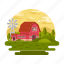 barn, rural house, country house, farmhouse, cottage 