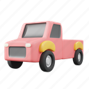 pickup, truck, vehicle, transport, delivery, travel 