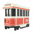 streettrolley, trolley, transport, vehicle, transportation, travel 
