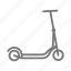 bicycle, bike, push, scooter, stand, wheel, push scooter 