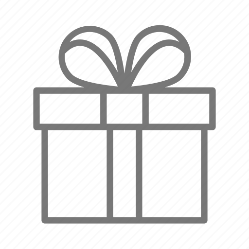 Bow, box, gift, present, birthday gift icon - Download on Iconfinder