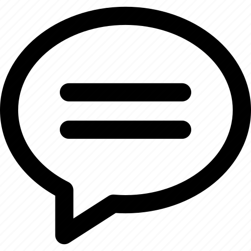 Bubble chat, comment, conversation, message icon - Download on Iconfinder