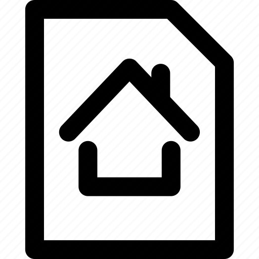 Property document, agreement, loan papers icon - Download on Iconfinder
