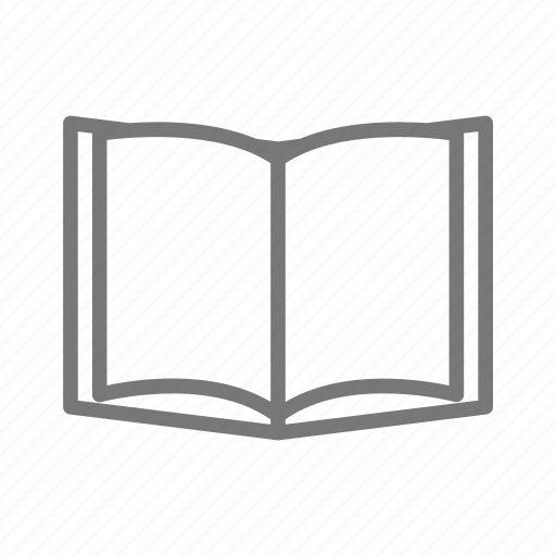Book, cover, library, open, pages, open book icon - Download on Iconfinder