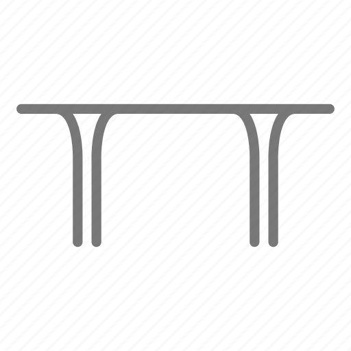 Bridge, cross, metal, road, transportation icon - Download on Iconfinder