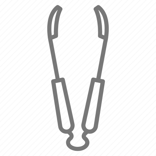 Cook, cookout, grill, meat, tongs, grilling tongs icon - Download on Iconfinder