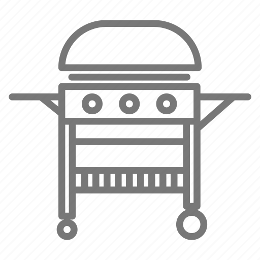 Bbq, cookout, flame, gas, grill, gas grill icon - Download on Iconfinder