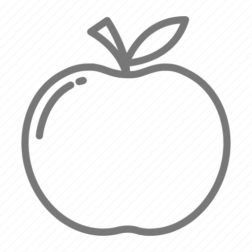 Apple, fruit, healthy, snack icon - Download on Iconfinder