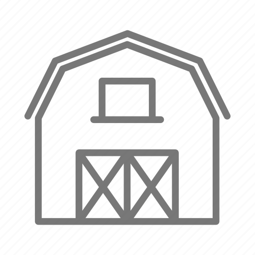 Barn, farm, livestock, midwest, wooden, wooden barn icon - Download on Iconfinder