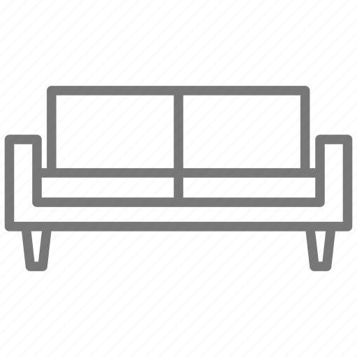 Furniture, house, living room, sofa, couch, living room couch icon - Download on Iconfinder