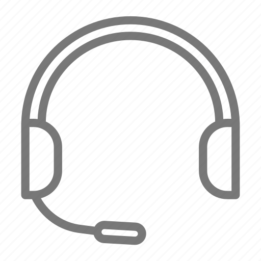 Gaming, headset, microphone, computer, gaming headset icon - Download on Iconfinder