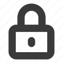 key, lock, minimal, padlock