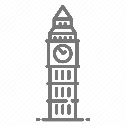 Bell, big ben, clock, london, parliament, westminster icon - Download on Iconfinder