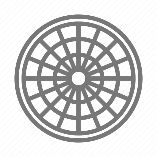 Drain, manhole, metal, sewer, utility cover, maintenance access, access cover icon - Download on Iconfinder