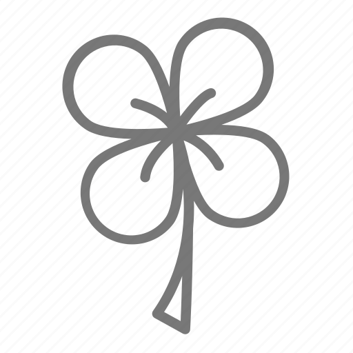 Clover, four leaf, irish, four leaf clover, good luck, good luck clover icon - Download on Iconfinder