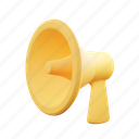 megaphone, sound, speaker, advertising, marketing, announcement 