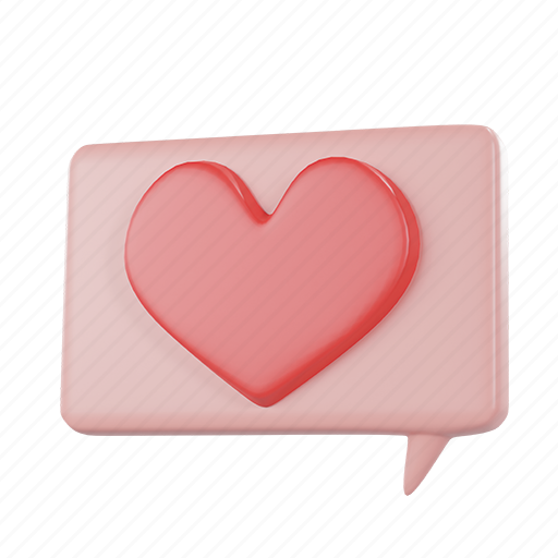 Heart, valentine, romance, romantic, valentines 3D illustration - Download on Iconfinder
