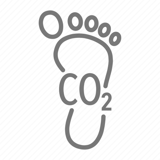 Carbon, co2, footprint, sustainability, carbon footprint icon - Download on Iconfinder