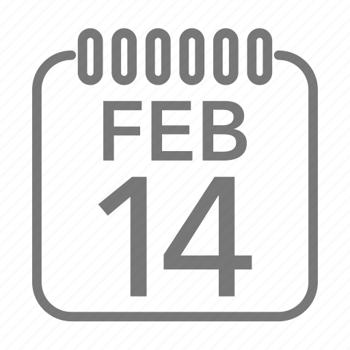 Calendar, date, february, valentine, valentine’s day icon - Download on Iconfinder
