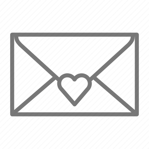 Card, heart, mail, valentine, valentine’s day icon - Download on Iconfinder