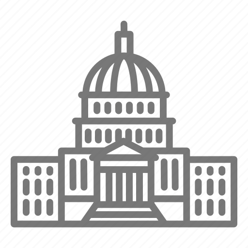 Capitol, congress, government, legislative, washington, capitol hill, capitol building icon - Download on Iconfinder