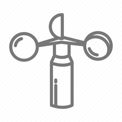 Anemometer, weather, wind, measure wind icon - Download on Iconfinder