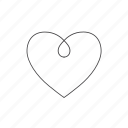 business, linear, heart, love, sign, valentine, message