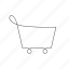 business, linear, shopping cart, shopping, cart 