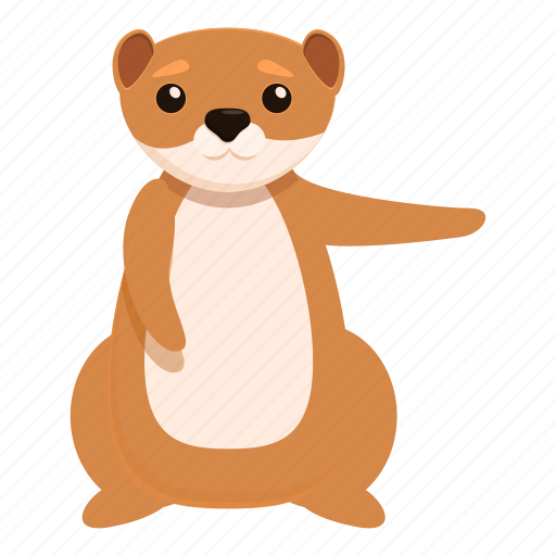 Cute, mink, animal, fur icon - Download on Iconfinder