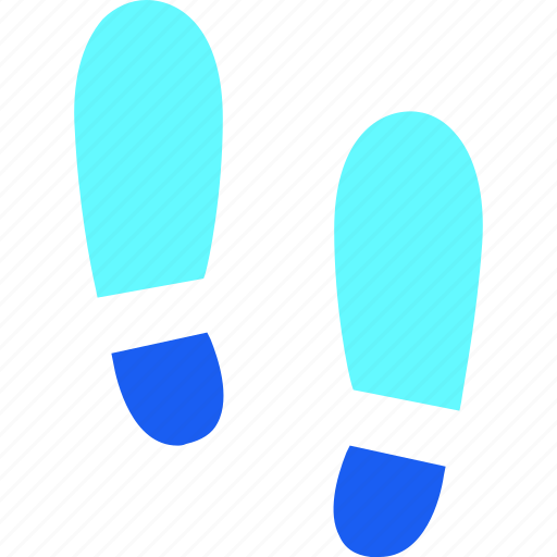 Boot, foot, footprint, footsteps, shoe, shoes, step icon - Download on Iconfinder