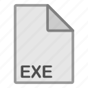 exe, extension, file, format, hovytech, misc, type