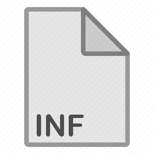 Extension, file, format, hovytech, inf, misc, type icon - Download on Iconfinder