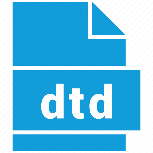 Dtd, misc file format icon - Download on Iconfinder