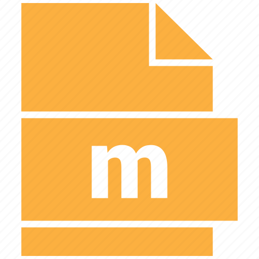 M, misc file format icon - Download on Iconfinder
