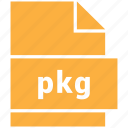 misc file format, pkg