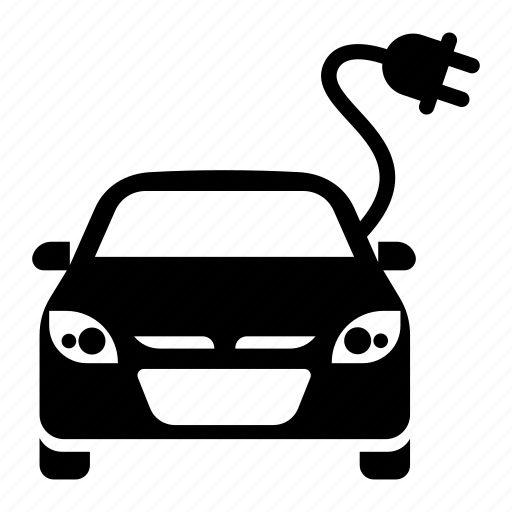 Automobile, car, electric car, electro car icon - Download on Iconfinder