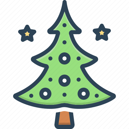 Celebration, christmas tree, decoration, evergreen, holiday, tree, winter icon - Download on Iconfinder