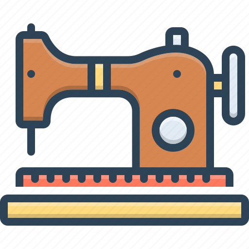Dressmaker, embroidery, mechanism, needlework, sewing machine, stitching, tailoring icon - Download on Iconfinder