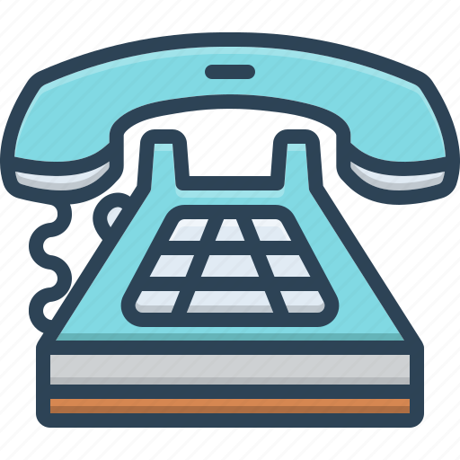 Antique, call, communication, connection, dial, technology, telephone icon - Download on Iconfinder
