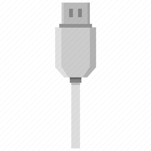 Usb, cable, computer, connector, storage icon - Download on Iconfinder