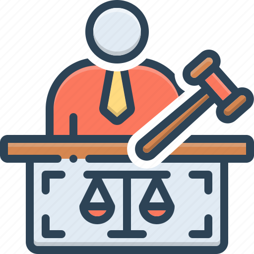 Authority, constitution, hammer, judgment, jury, justice, prosecutor icon - Download on Iconfinder
