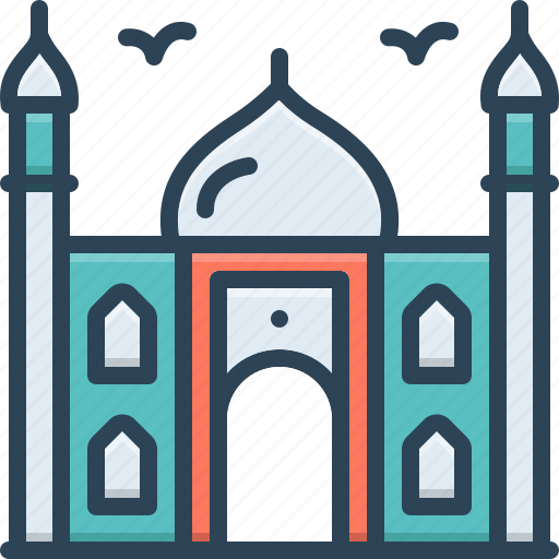 Architecture, culture, faith, mosque, muslim, praying, the icon - Download on Iconfinder