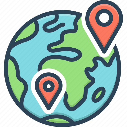 Geographical, gps, location, map, pointer, regional, territorial icon - Download on Iconfinder